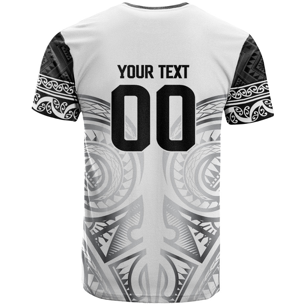 Custom Rugby New Zealand Black Fern T Shirt Niho Taniwha Inspired