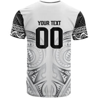Custom Rugby New Zealand Black Fern T Shirt Niho Taniwha Inspired