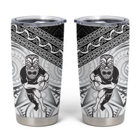 Custom Rugby New Zealand Black Fern Tumbler Cup Niho Taniwha Inspired