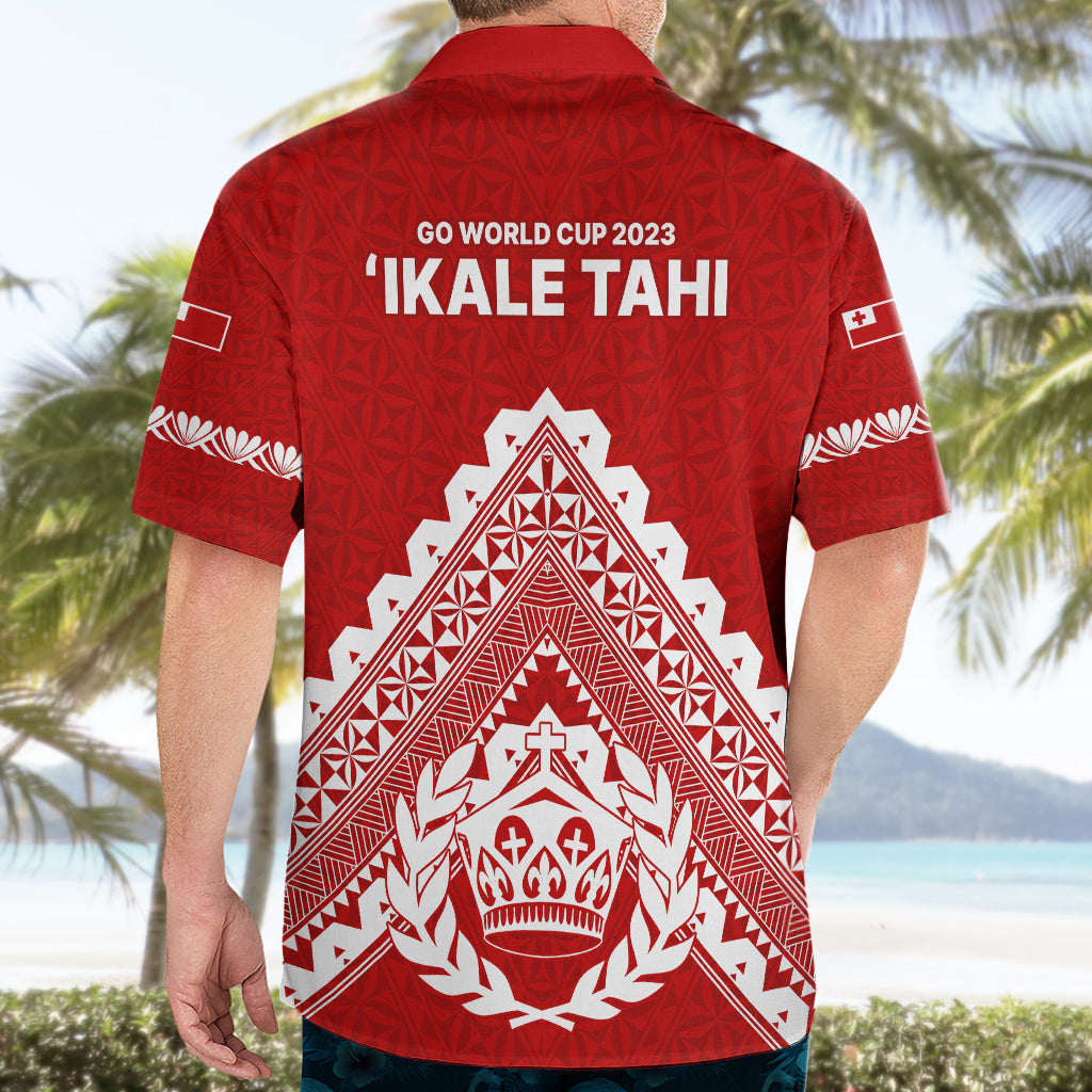 Tonga Rugby Hawaiian Shirt Proud Tongan Ngatu Kupesi World Cup 2023 No1 LT9 - Polynesian Pride