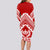 Tonga Rugby Long Sleeve Bodycon Dress Proud Tongan Ngatu Kupesi World Cup 2023 No1 LT9 - Polynesian Pride