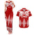 Custom Tonga Rugby Couples Matching Tank Maxi Dress And Hawaiian Shirt Proud Tongan Ngatu Kupesi World Cup 2023 No1 LT9 White - Polynesian Pride