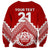 Custom Tonga Rugby Sweatshirt Proud Tongan Ngatu Kupesi World Cup 2023 No1 LT9 - Polynesian Pride