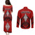 Tonga Rugby Couples Matching Puletasi Dress and Long Sleeve Button Shirts Proud Tongan Ngatu Kupesi World Cup 2023 No2 LT9 - Polynesian Pride