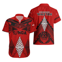 Tonga Rugby Hawaiian Shirt Proud Tongan Ngatu Kupesi World Cup 2023 No2 LT9 - Polynesian Pride