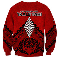 Tonga Rugby Sweatshirt Proud Tongan Ngatu Kupesi World Cup 2023 No2 LT9 - Polynesian Pride