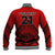 Custom Tonga Rugby Baseball Jacket Proud Tongan Ngatu Kupesi World Cup 2023 No2 LT9 - Polynesian Pride