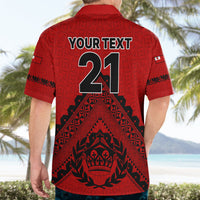 Custom Tonga Rugby Hawaiian Shirt Proud Tongan Ngatu Kupesi World Cup 2023 No2 LT9 - Polynesian Pride
