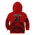 Custom Tonga Rugby Kid Hoodie Proud Tongan Ngatu Kupesi World Cup 2023 No2 LT9 - Polynesian Pride