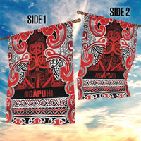 Aotearoa Iwi Ngapuhi Garden Flag Maori Wharenui House Tribal Pattern LT9 - Polynesian Pride