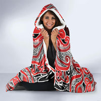 Aotearoa Iwi Ngapuhi Hooded Blanket Maori Wharenui House Tribal Pattern LT9 - Polynesian Pride