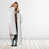 Aotearoa Iwi Ngapuhi Hooded Blanket Maori Wharenui House Tribal Pattern LT9 - Polynesian Pride