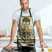 Aotearoa Iwi Ngati Whatua Apron Maori Wharenui House Tribal Pattern LT9 - Polynesian Pride