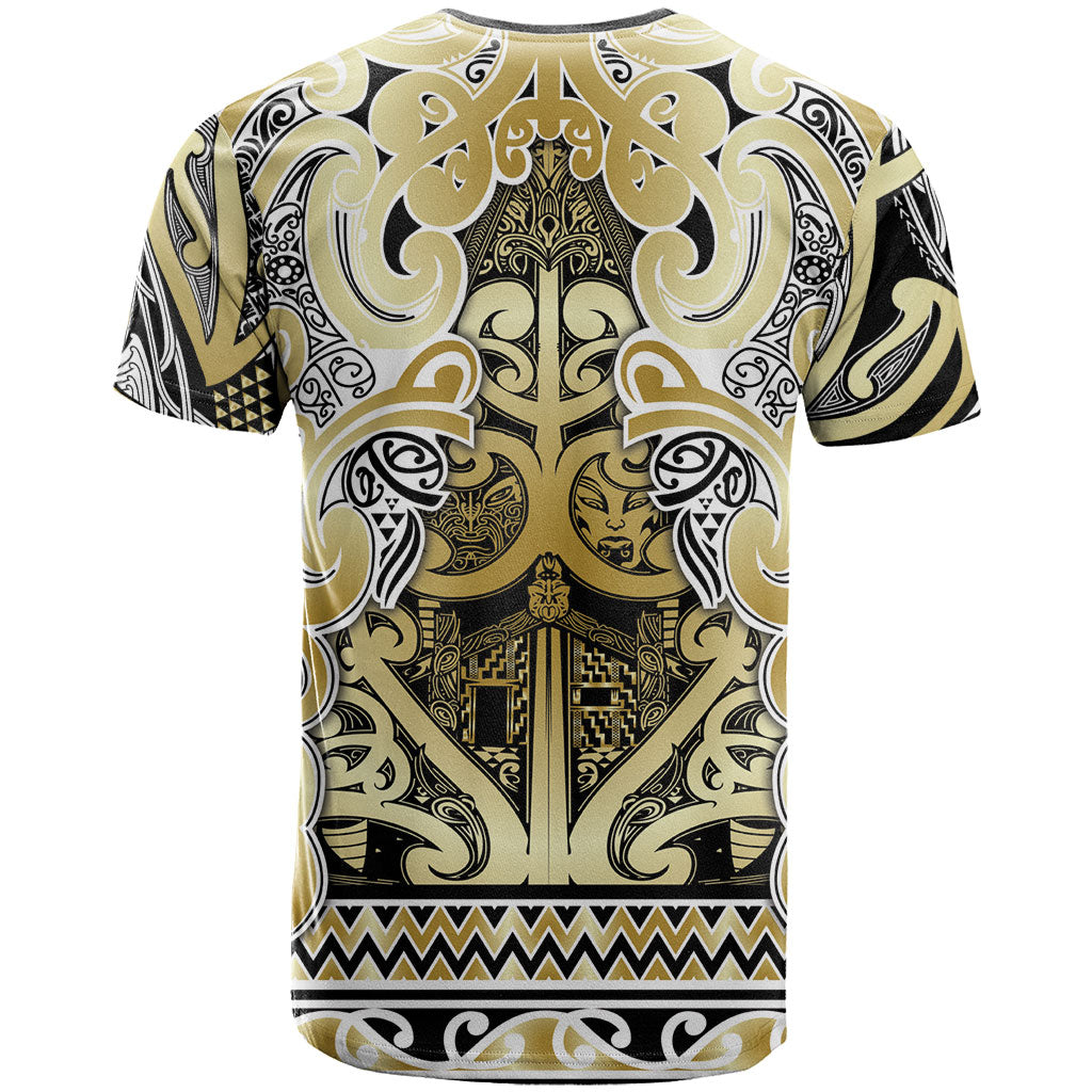 Aotearoa Iwi Ngati Whatua T Shirt Maori Wharenui House Tribal Pattern LT9 - Polynesian Pride