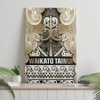 Aotearoa Iwi Waikato Tainui Canvas Wall Art Maori Wharenui House Tribal Pattern LT9 - Polynesian Pride