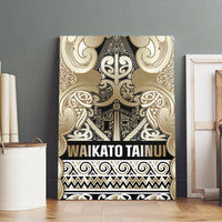 Aotearoa Iwi Waikato Tainui Canvas Wall Art Maori Wharenui House Tribal Pattern LT9 - Polynesian Pride