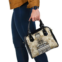 Aotearoa Iwi Waikato Tainui Shoulder Handbag Maori Wharenui House Tribal Pattern LT9 - Polynesian Pride