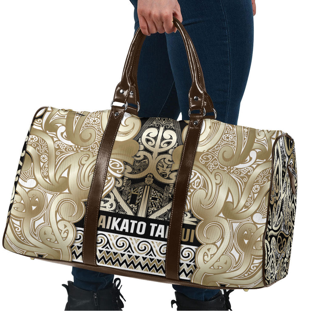 Aotearoa Iwi Waikato Tainui Travel Bag Maori Wharenui House Tribal Pattern LT9 - Polynesian Pride