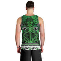 Aotearoa Iwi Ngati Maniapoto Men Tank Top Maori Wharenui House Tribal Pattern LT9 - Polynesian Pride