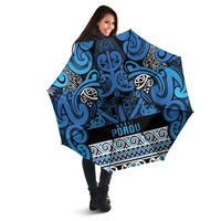 Aotearoa Iwi Ngati Porou Umbrella Maori Wharenui House Tribal Pattern LT9 - Polynesian Pride