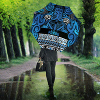 Aotearoa Iwi Ngati Porou Umbrella Maori Wharenui House Tribal Pattern LT9 - Polynesian Pride