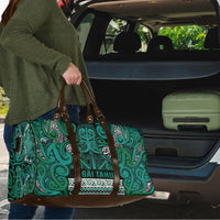 Aotearoa Iwi Ngai Tahu Travel Bag Maori Wharenui House Tribal Pattern LT9 - Polynesian Pride