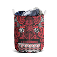 Aotearoa Iwi Ngati Kahungunu Laundry Basket Maori Wharenui House Tribal Pattern LT9 - Polynesian Pride