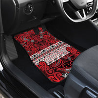 Aotearoa Iwi Ngati Kahungunu Car Mats Maori Wharenui House Tribal Pattern LT9 - Polynesian Pride