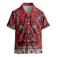 Aotearoa Iwi Ngati Kahungunu Kid Hawaiian Shirt Maori Wharenui House Tribal Pattern LT9 - Polynesian Pride