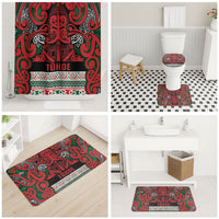 Aotearoa Iwi Tuhoe Bathroom Set Maori Wharenui House Tribal Pattern LT9 - Polynesian Pride