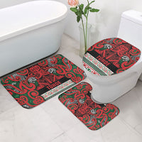 Aotearoa Iwi Tuhoe Bathroom Set Maori Wharenui House Tribal Pattern LT9 - Polynesian Pride