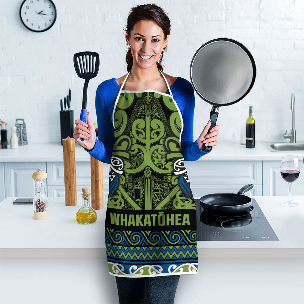 Aotearoa Iwi Whakatohea Apron Maori Wharenui House Tribal Pattern LT9 - Polynesian Pride