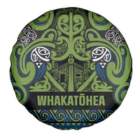 Aotearoa Iwi Whakatohea Spare Tire Cover Maori Wharenui House Tribal Pattern LT9 - Polynesian Pride