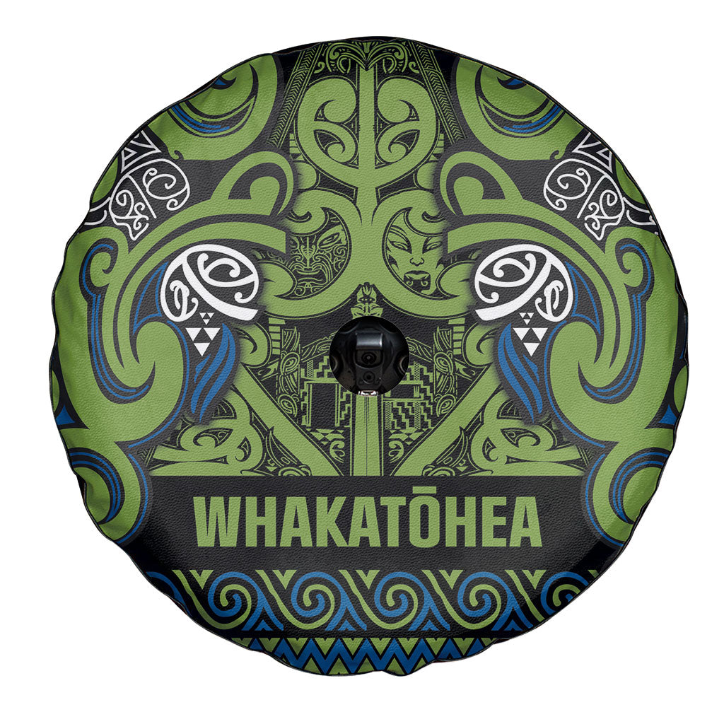 Aotearoa Iwi Whakatohea Spare Tire Cover Maori Wharenui House Tribal Pattern LT9 - Polynesian Pride