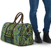 Aotearoa Iwi Whakatohea Travel Bag Maori Wharenui House Tribal Pattern LT9 - Polynesian Pride