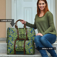 Aotearoa Iwi Whakatohea Travel Bag Maori Wharenui House Tribal Pattern LT9 - Polynesian Pride
