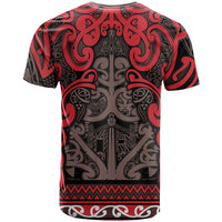 Aotearoa Iwi Ngati Awa T Shirt Maori Wharenui House Tribal Pattern LT9 - Polynesian Pride