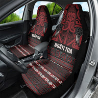 Aotearoa Iwi Ngati Toa Car Seat Cover Maori Wharenui House Tribal Pattern LT9 - Polynesian Pride
