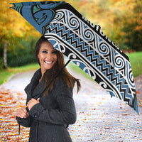 Aotearoa Iwi Ngati Mutunga Umbrella Maori Wharenui House Tribal Pattern LT9 - Polynesian Pride