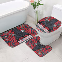 Aotearoa Iwi Te ati Awa Bathroom Set Maori Wharenui House Tribal Pattern LT9 - Polynesian Pride
