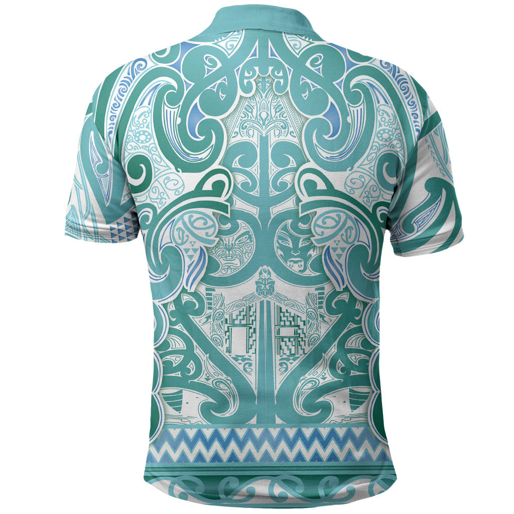 Aotearoa Iwi Ngati Paoa Polo Shirt Maori Wharenui House Tribal Pattern LT9 - Polynesian Pride