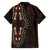 Africa Dashiki Hawaiian Shirt African Tribal Art Mixed Polynesian Tattoo Red Color Unique LT9 - Polynesian Pride