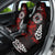 New Zealand Waitangi Day Personalised Car Seat Cover Aotearoa Te Ra O Waitangi With Maori Tattoo LT9 - Polynesian Pride