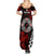 New Zealand Waitangi Day Personalised Summer Maxi Dress Aotearoa Te Ra O Waitangi With Maori Tattoo LT9 - Polynesian Pride