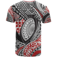 Aotearoa Maori Rugby Tribal Tattoo T Shirt Kowhaiwhai Taniko Patchwork Motifs LT9 - Polynesian Pride