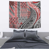 Aotearoa Maori Tribal Tattoo Tapestry Kowhaiwhai Taniko Patchwork Motifs