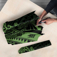 Green Couple Dolphins Maori Polynesian Style Umbrella - Polynesian Pride