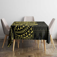 Yellow Couple Dolphins Maori Polynesian Style Tablecloth LT9 - Polynesian Pride