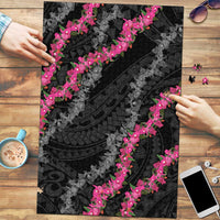 Guam Bougainvillea Lei Puzzle Chamorro Tribal Pattern - Polynesian Pride