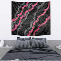 Guam Bougainvillea Lei Tapestry Chamorro Tribal Pattern